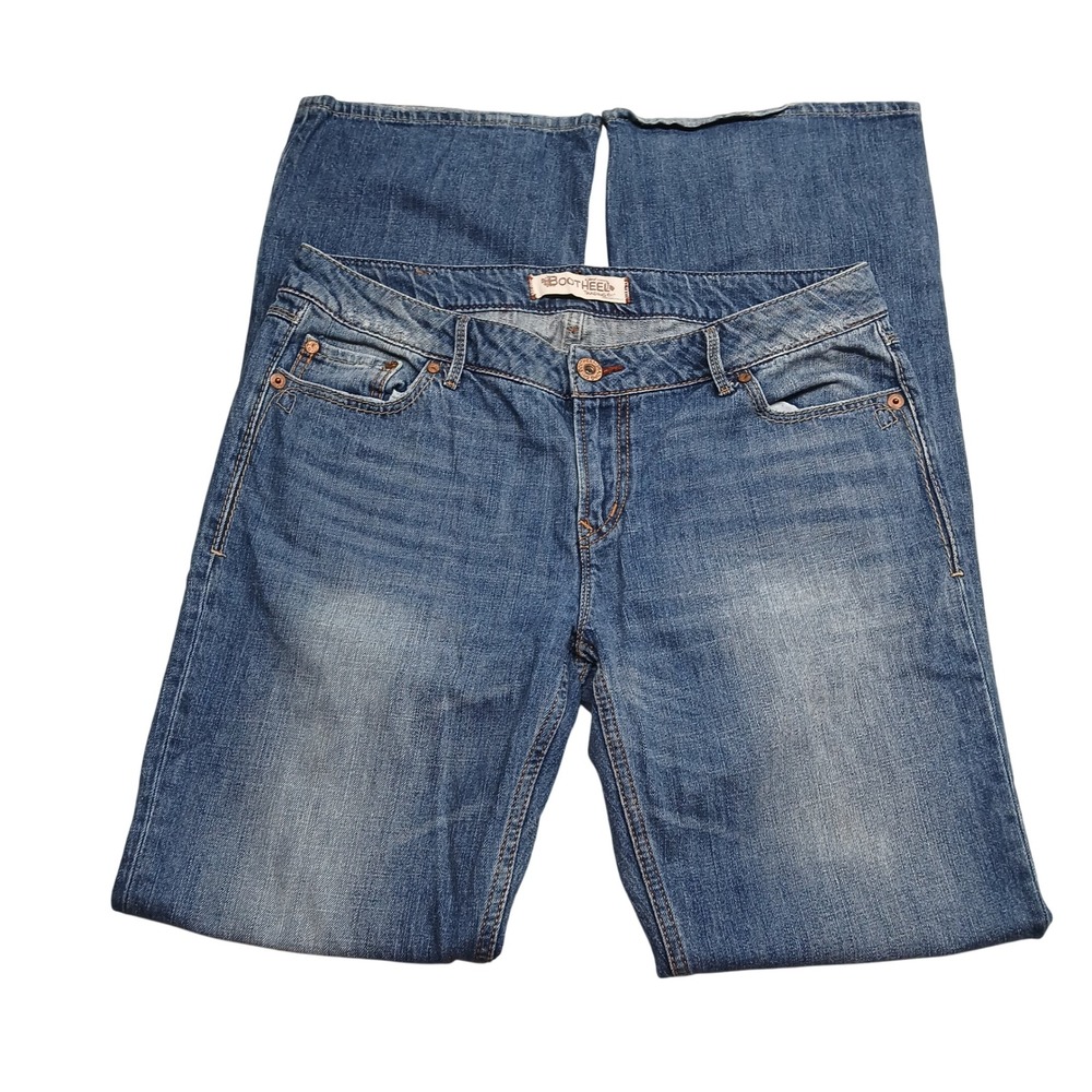 Bootheel Trading Co Sheryl Crow Kennett Bootcut Jeans Blue 31/34 Western Denim‎